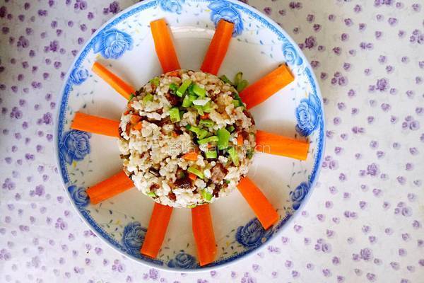 太阳花牛肉炒饭的做法图解11