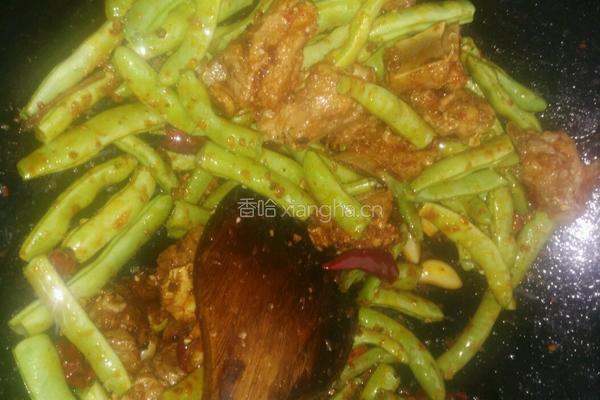 四季豆烧排骨的做法图解11