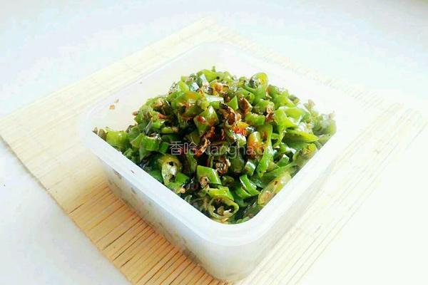 炒尖椒的做法图解8