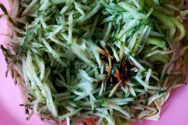 凉拌豆腐丝的做法图解4