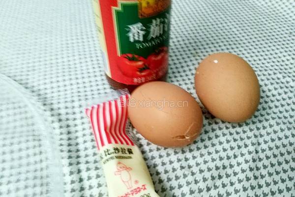 蛋黄土司的做法图解2