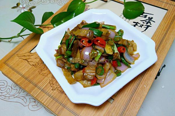 客家小炒肉的做法图解5
