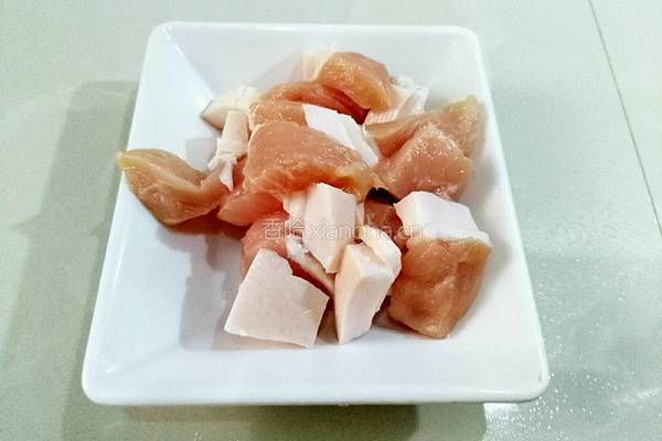  猪肉烧茄条的做法图解3