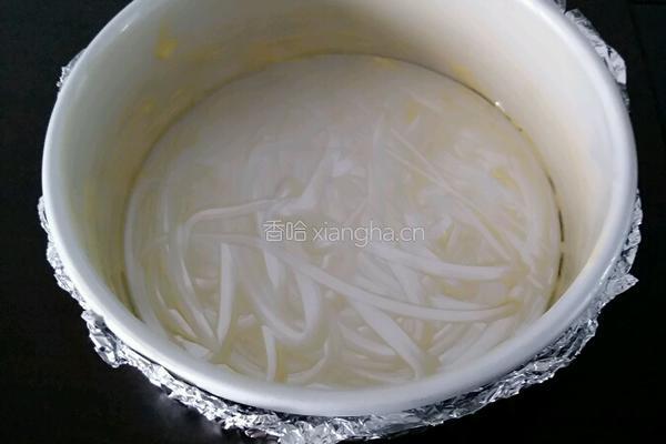 无油酸奶蛋糕（八寸）的做法图解10