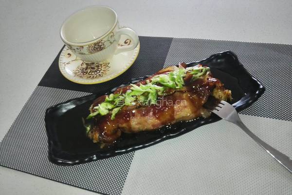 食戟之灵一土豆培根仿制烤肉的做法图解15