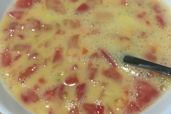 鸡蛋番茄厚烧的做法图解2