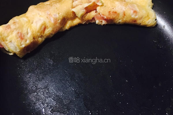鸡蛋番茄厚烧的做法图解6