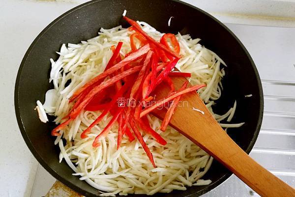茭白炒肉丝的做法图解14