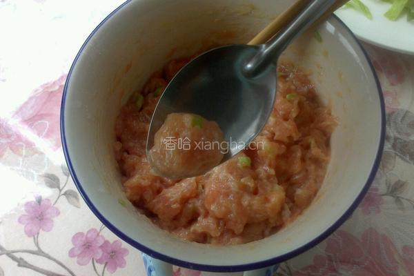 生菜肉丸汤的做法图解6