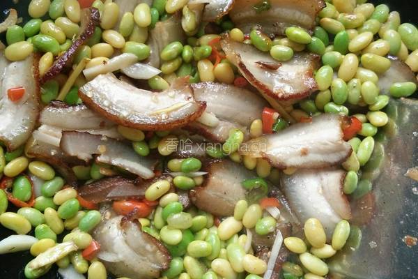 走油肉炒黄豆的做法图解4