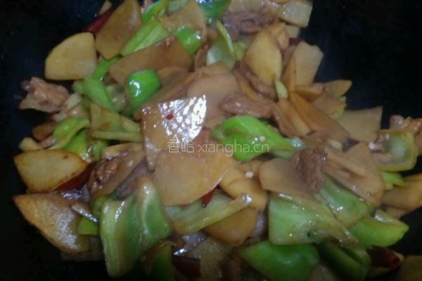 青椒土豆片的做法图解10