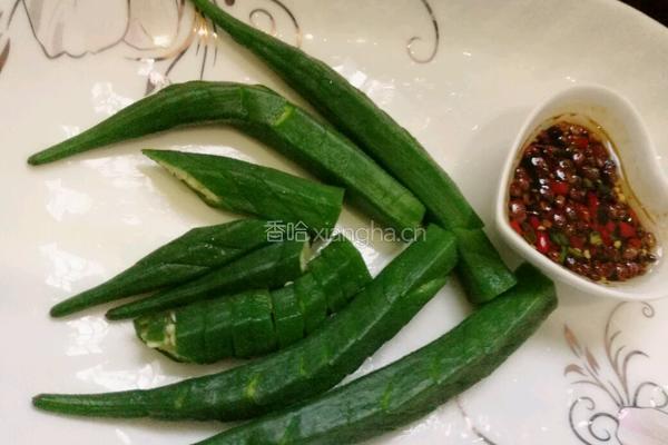麻辣秋葵的做法图解8
