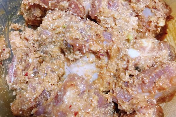川味粉蒸排骨的做法图解5
