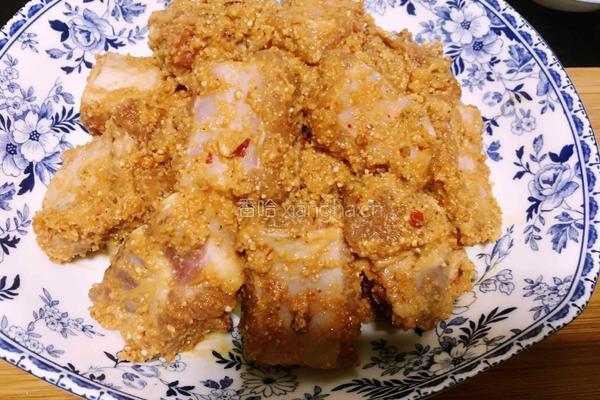 川味粉蒸排骨的做法图解7