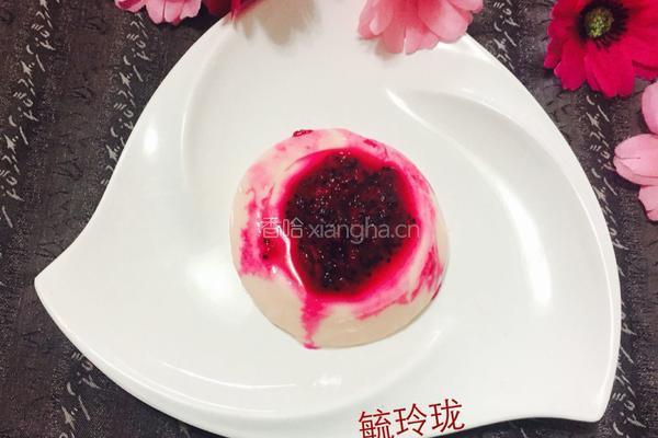 简易牛奶布丁的做法图解6