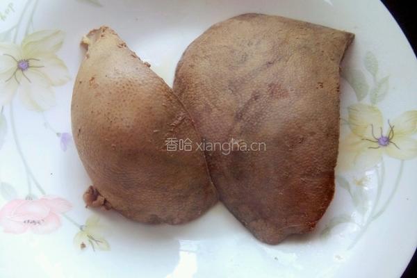卤猪肝的做法图解4