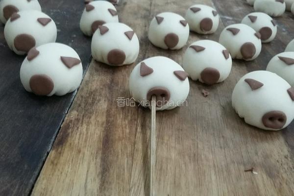 猪仔包的做法图解10