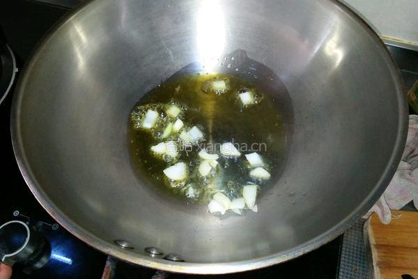 猪肉茄子打卤面的做法图解3