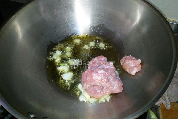 猪肉茄子打卤面的做法图解4