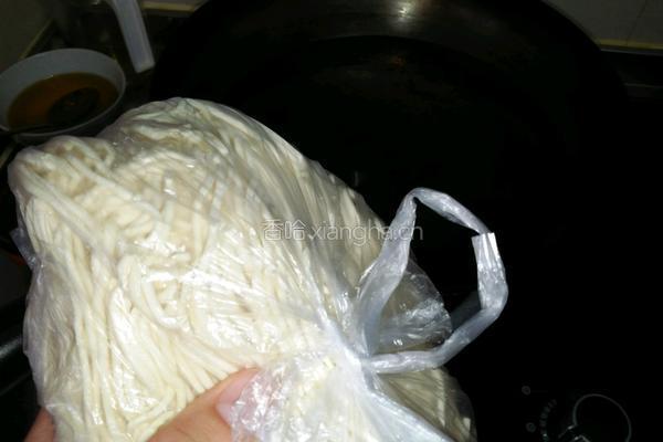 猪肉茄子打卤面的做法图解11