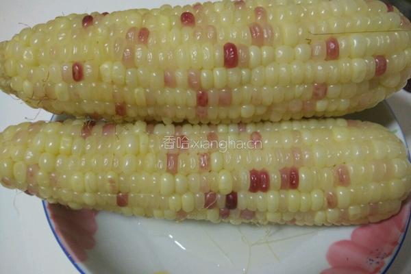 水煮糯米玉米的做法图解7