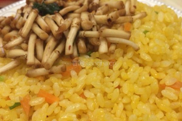 黄金蛋炒饭的做法图解10