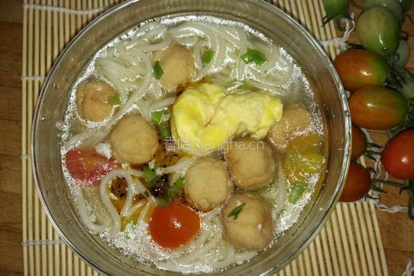 鱼丸鸡蛋长寿面的做法图解12