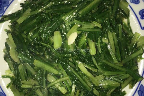 清炒油麦菜