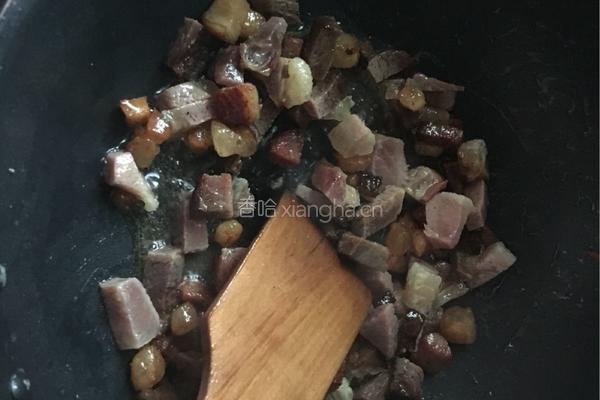 土豆腊肉焖大米饭的做法图解7