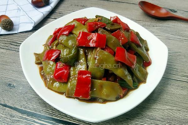 酱烧豆角的做法图解11