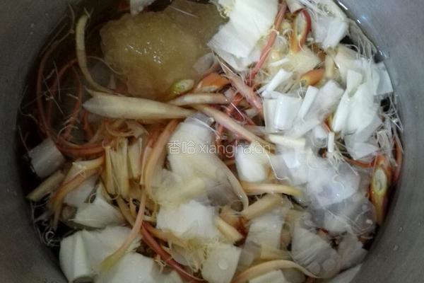 昙花枸杞羹的做法图解5