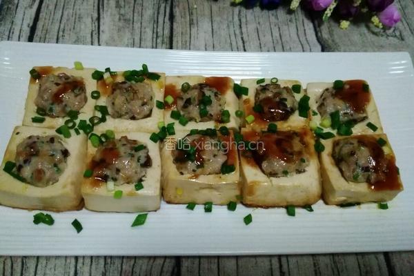 煎焖酿嫩豆腐的做法图解9