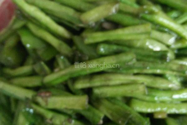 辣椒炒豆角的做法图解4