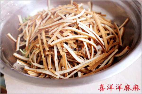 凉拌豆腐干的做法图解5