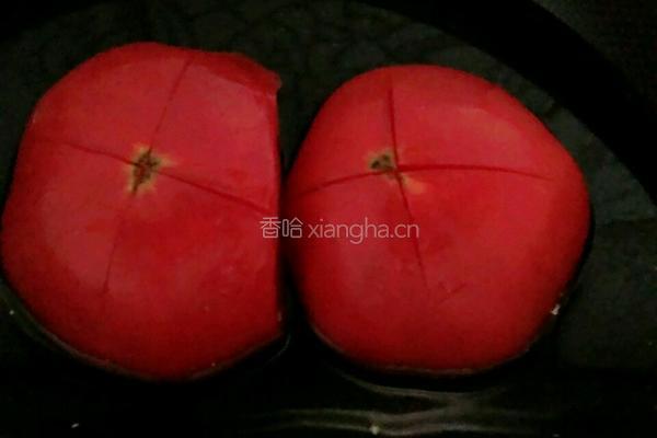 西红柿鸡蛋酱面的做法图解2
