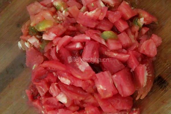 西红柿鸡蛋酱面的做法图解3