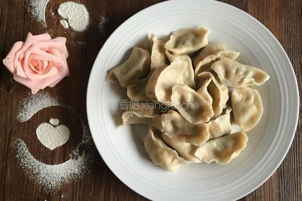 猪肉三鲜大馅水饺的做法图解10