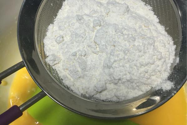 蔓越莓乳酪戚风蛋糕的做法图解6