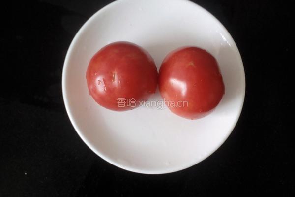 糖渍番茄的做法图解1