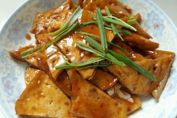 蚝油茄汁豆腐的做法图解4
