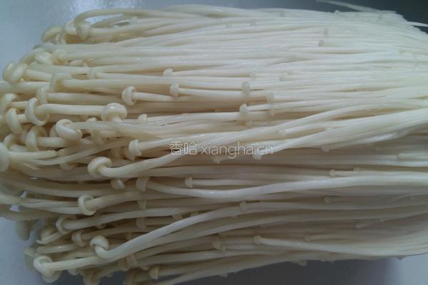 炸金针菇的做法图解1