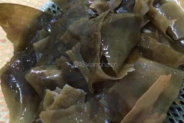 莲子红豆海带粥的做法图解5