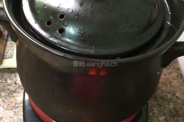 莲子红豆海带粥的做法图解7