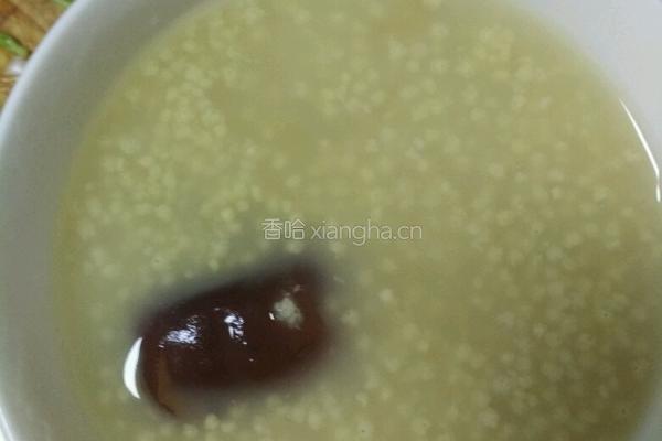 小米山药粥的做法图解6