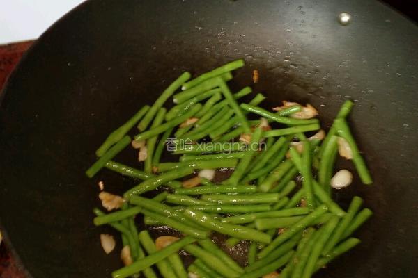 豆角茄子炒肉的做法图解5