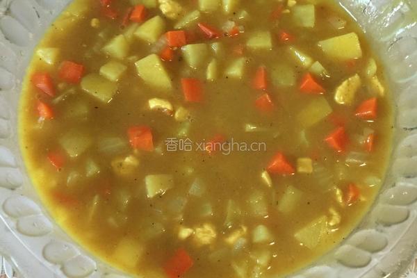 咖喱鸡饭的做法图解6