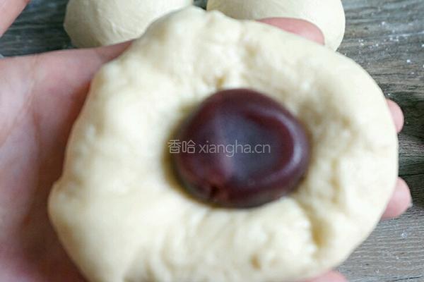叶形香芋包的做法图解8