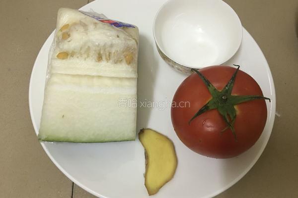 番茄焖冬瓜的做法图解1