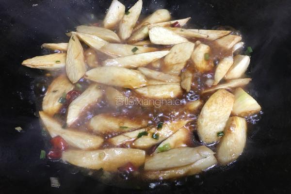 红烧茭白的做法图解8