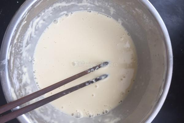 马齿菜鸡蛋煎饼的做法图解6